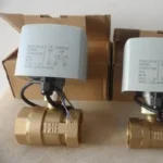 1/2 Inch 220VAC Motorized Ball Valve (Electrical Actuator Valve) – 2 Way, 3 Wire, Brass Body - Image 2