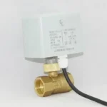 1/2 Inch 220VAC Motorized Ball Valve (Electrical Actuator Valve) – 2 Way, 3 Wire, Brass Body - Image 4