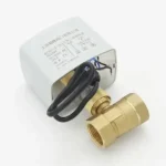 1/2 Inch 220VAC Motorized Ball Valve (Electrical Actuator Valve) – 2 Way, 3 Wire, Brass Body - Image 3