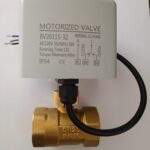 3/4 Inch 220VAC Motorized Ball Valve (Electrical Actuator Valve) – 2 Way, 3 Wire, Brass Body