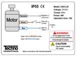 3WAY motorized ball valve ac 220v - Image 3
